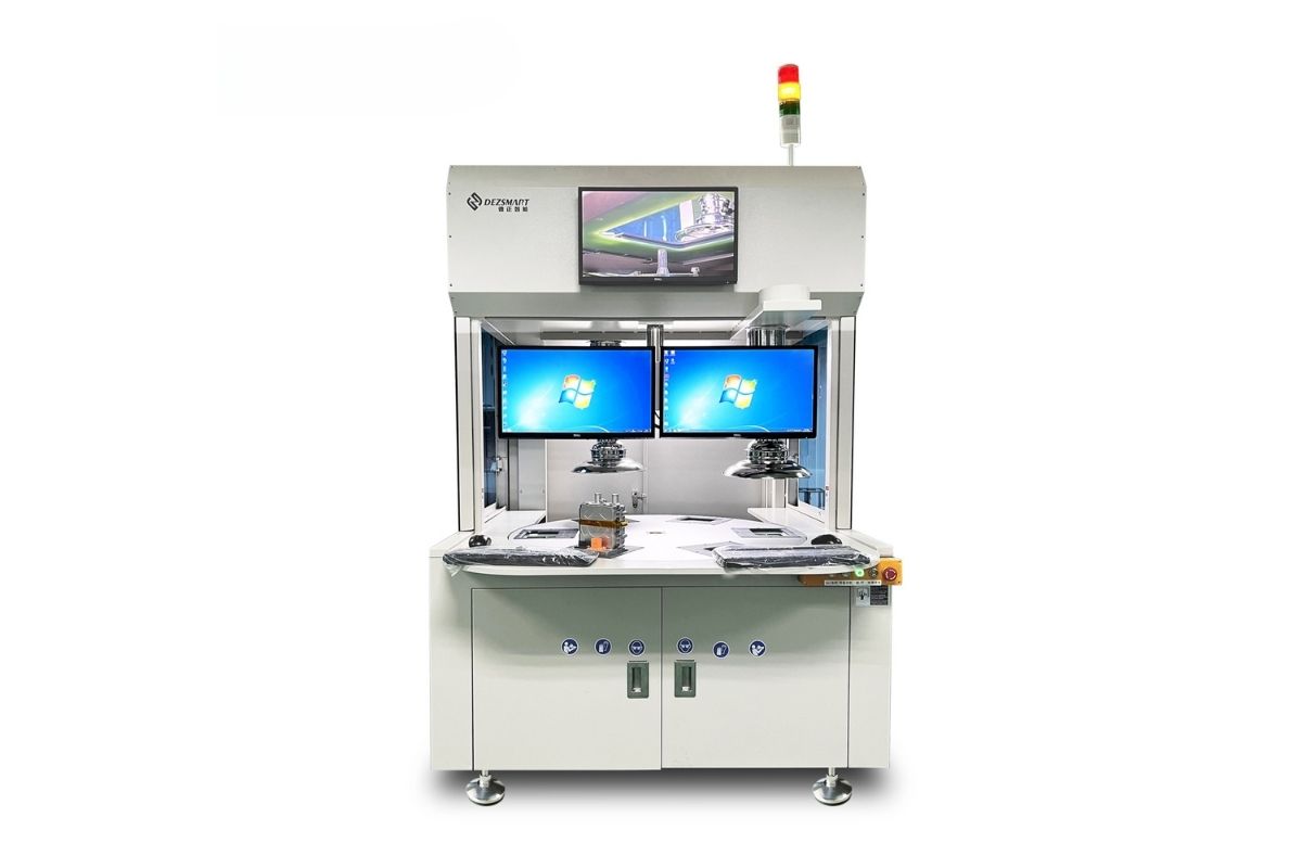 Selektive Wellenlötmaschine 1 Dez Smart turnable selective soldering machine H3100A 1