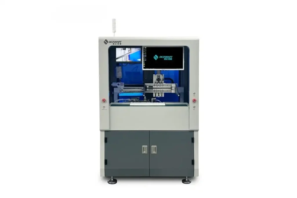 How to Achieve Perfect Soldering on Complex PCB Assemblies 3 Dez Smart turnable selective soldering machine H3500A