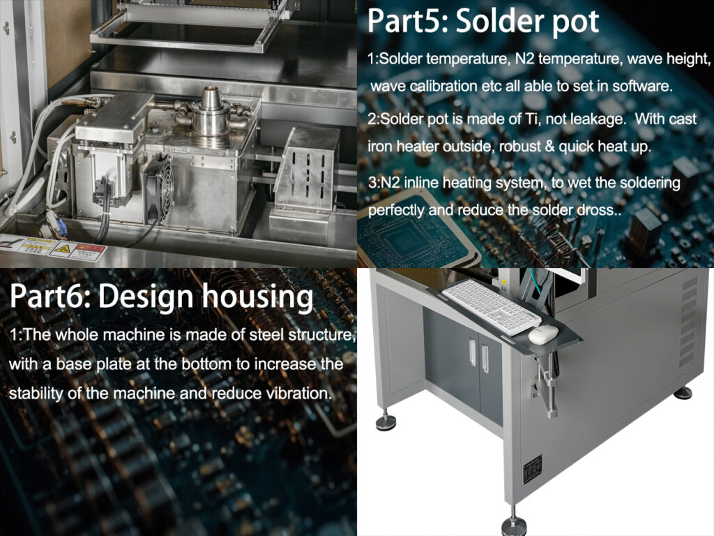 How Does the H3600A Selective Wave Soldering Machine Work? 3 详情4
